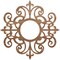 Ekena Millwork Dijon Wood Fretwork Pierced Ceiling Medallion, Walnut, 30"OD x 9 3/4"ID x 1/4"T CMWP30X30X0250DIWA - alternate 1
